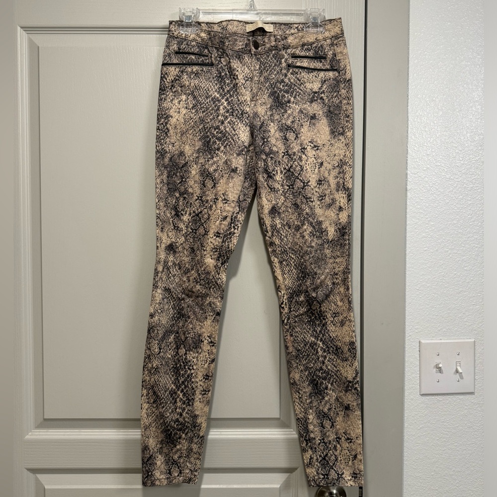 Zara snake print pants